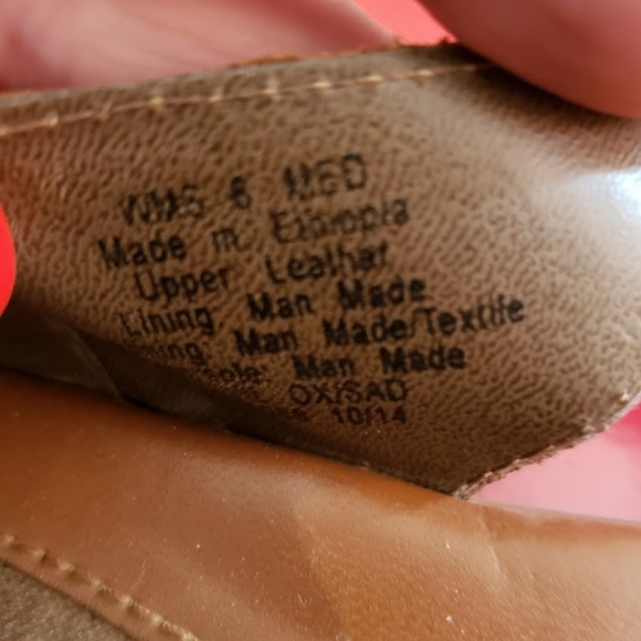 Natural Soul Brown Multi Sz 6 Womens Sling - Picture 2 of 3